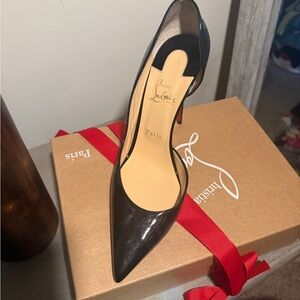 Christian Louboutin Glossy Black Heels